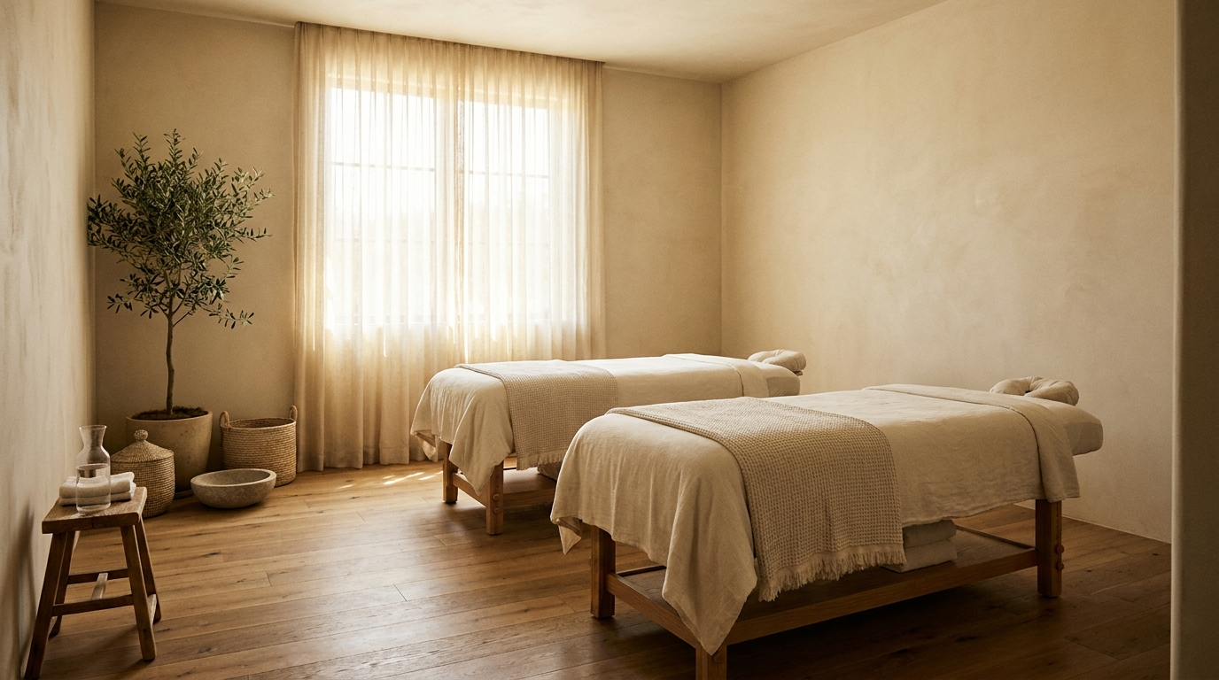 Private couples massage suite at J Massage SLC